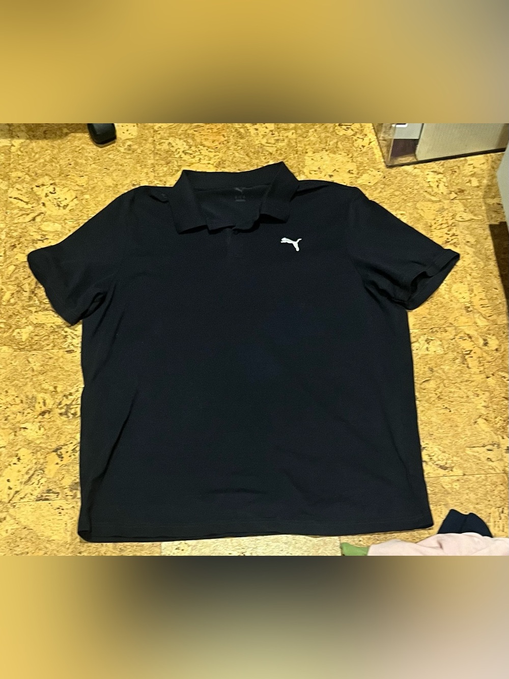 Puma Men’s Navy Blue Short Sleeve Golf Polo (XXL)